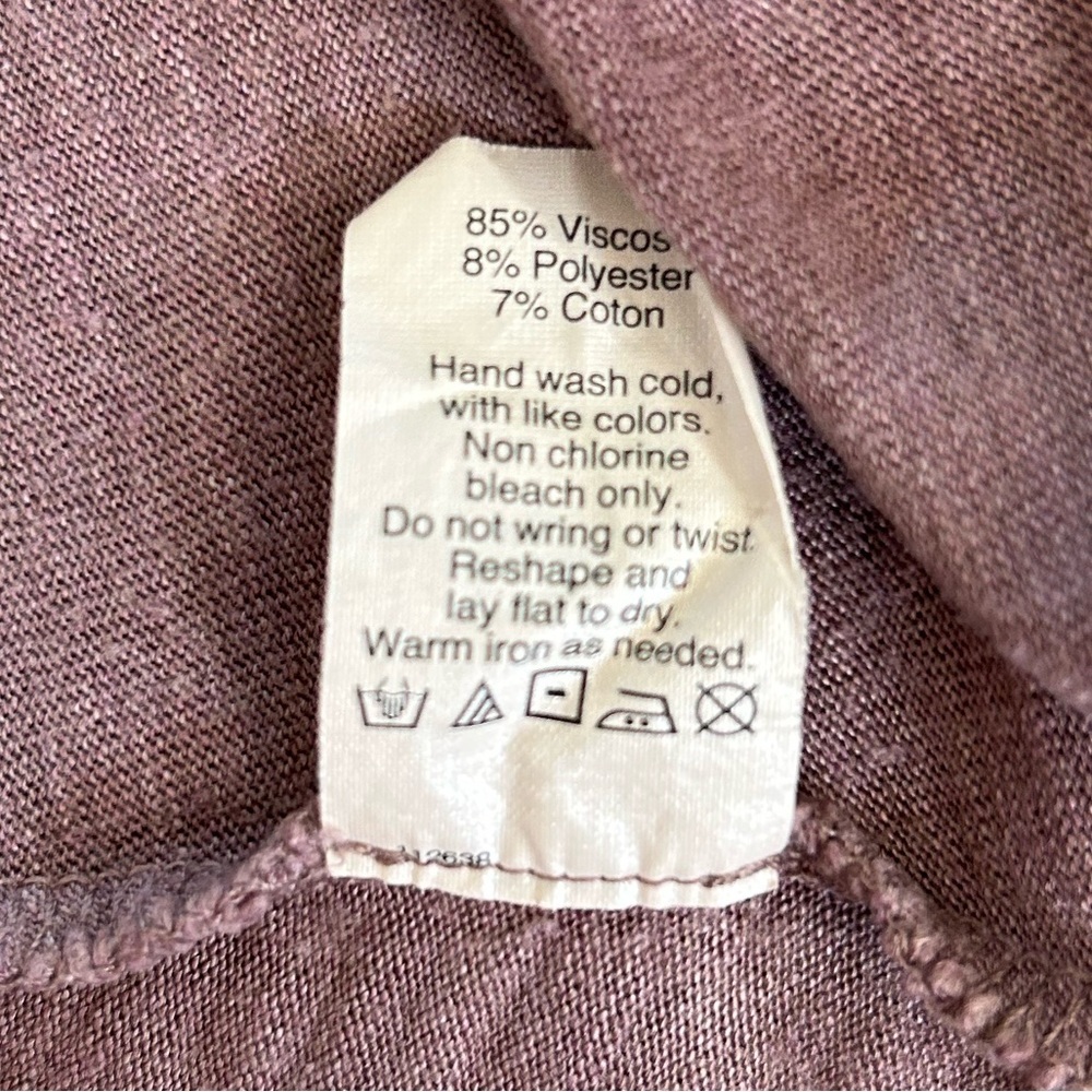 Madewell | Women’s Mauve/Purple Knit Crewneck Tank Shift Highpoint Dress Size XS - Picture 3 of 16